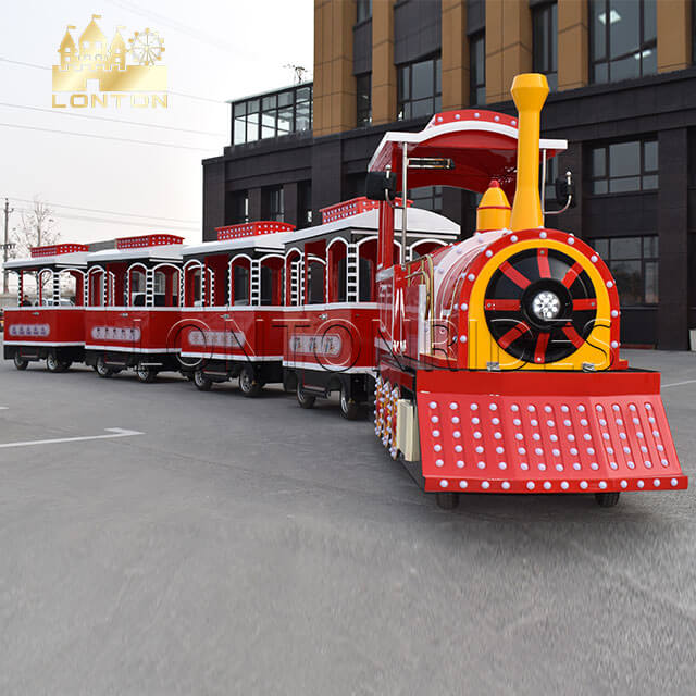 Trackless Train deliver to Kuwait