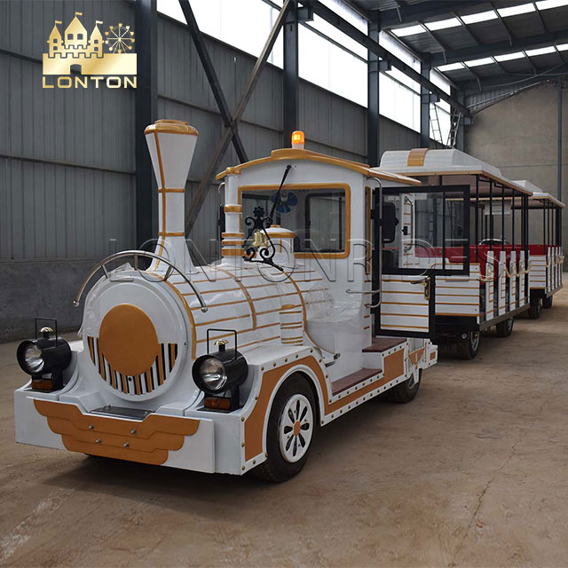 Adult Trackless train