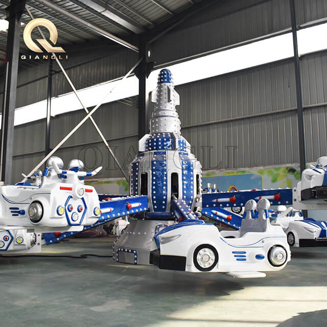 Blue Self Control Car